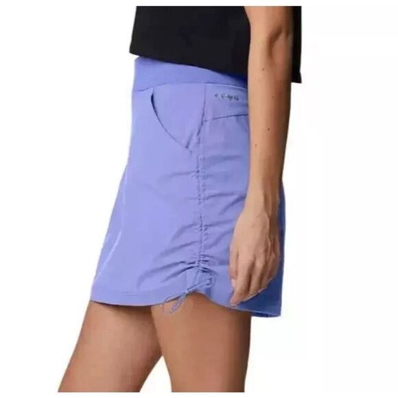 COLUMBIA Skort Size Small Purple Lotus Omni-Shade Pockets Active Fit NWT 50 UPF - Picture 3 of 3